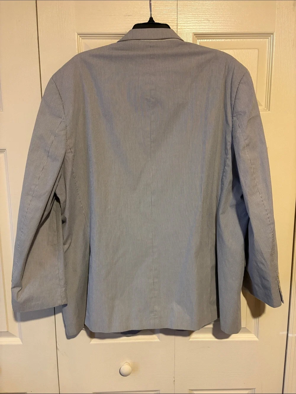 Lauren Ralph Lauren Light Blue Blazer with Navy Trim